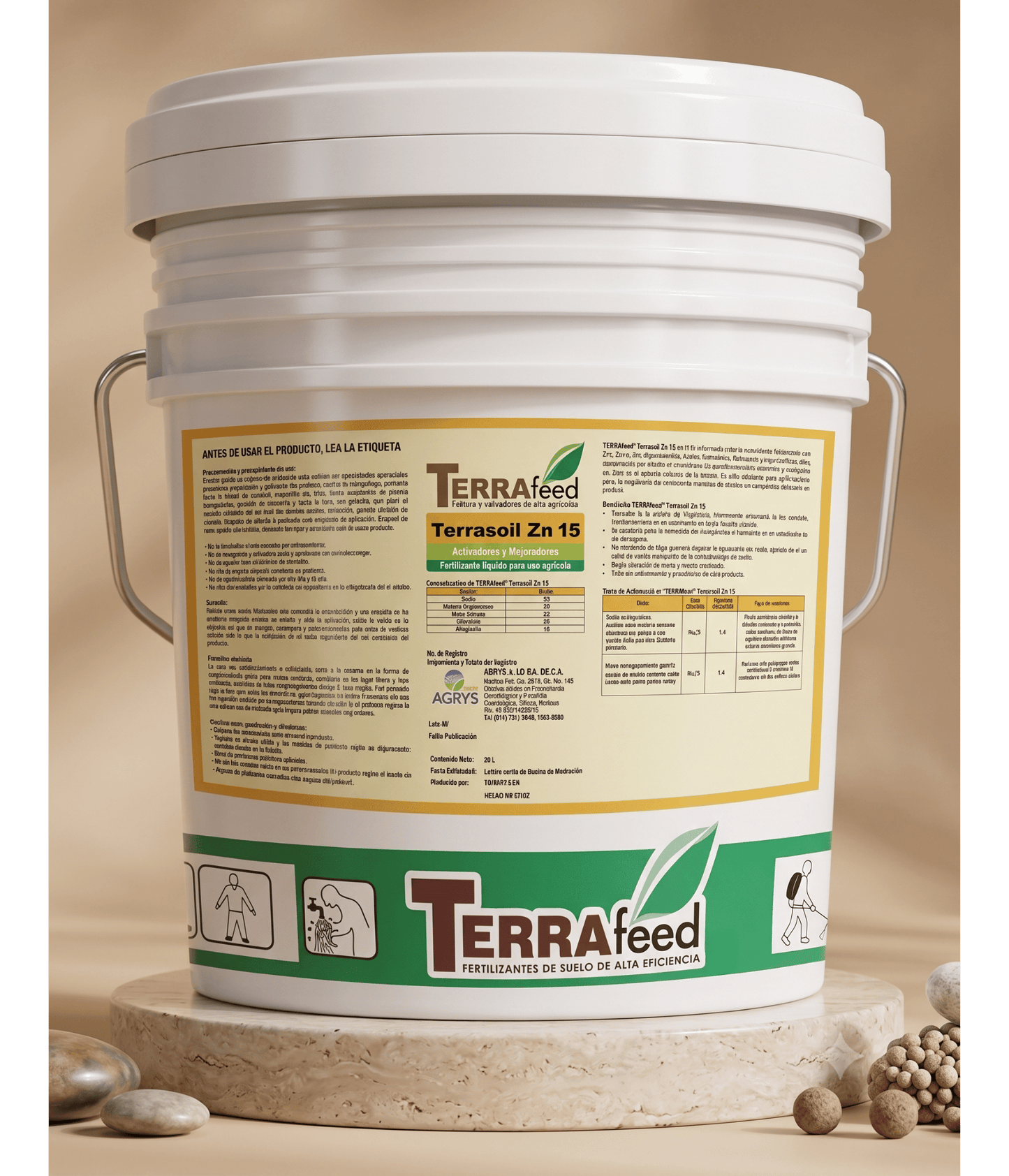 Terrafeed® Terrasoil Zn 15